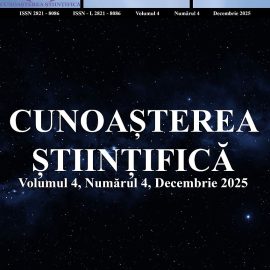 Revista Cunoașterea Științifică, Volumul 4, Numărul 4, Decembrie 2025