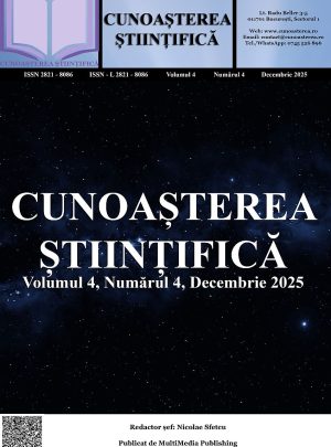 Revista Cunoașterea Științifică, Volumul 4, Numărul 4, Decembrie 2025
