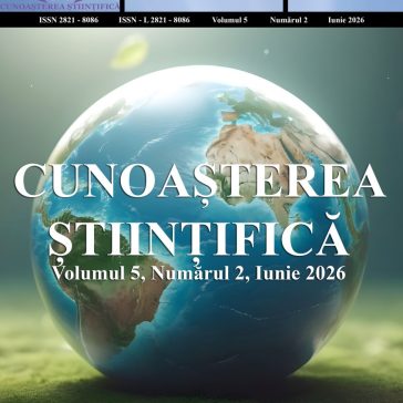 Cunoașterea Științifică, Volumul 5, Numărul 2, Iunie 2026