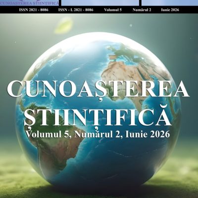 Cunoașterea Științifică, Volumul 5, Numărul 2, Iunie 2026