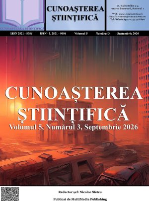Cunoașterea Științifică, Volumul 5, Numărul 3, Septembrie 2026